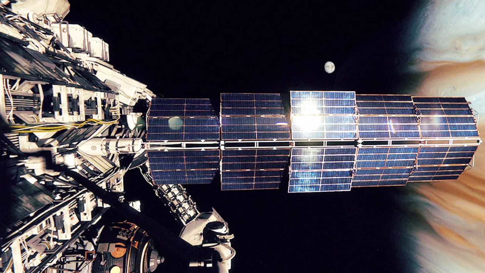 The space station in Europa Report