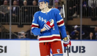 Rangers Place Matt Rempe Back on Injured Reserve