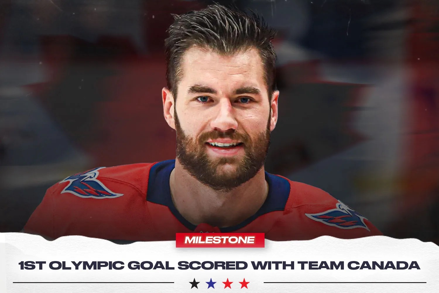 Tom Wilson first Olympic goal