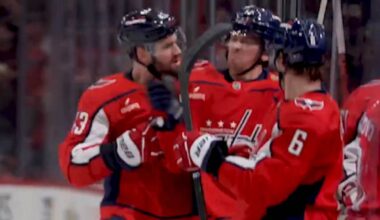 Why Capitals players, especially Tom Wilson, began beating up Dylan Strome in a goal hug