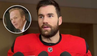 Jon Cooper gifted Tom Wilson a Team Canada-signed Italian hat after he notched a Gordie Howe Hat Trick in the Olympics