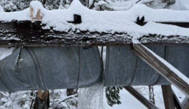 Winter storm breaks Tuolumne County water canal flumes