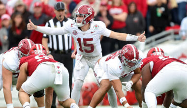 Ty Simpson is one of the names to watch this NFL Draft Combine...