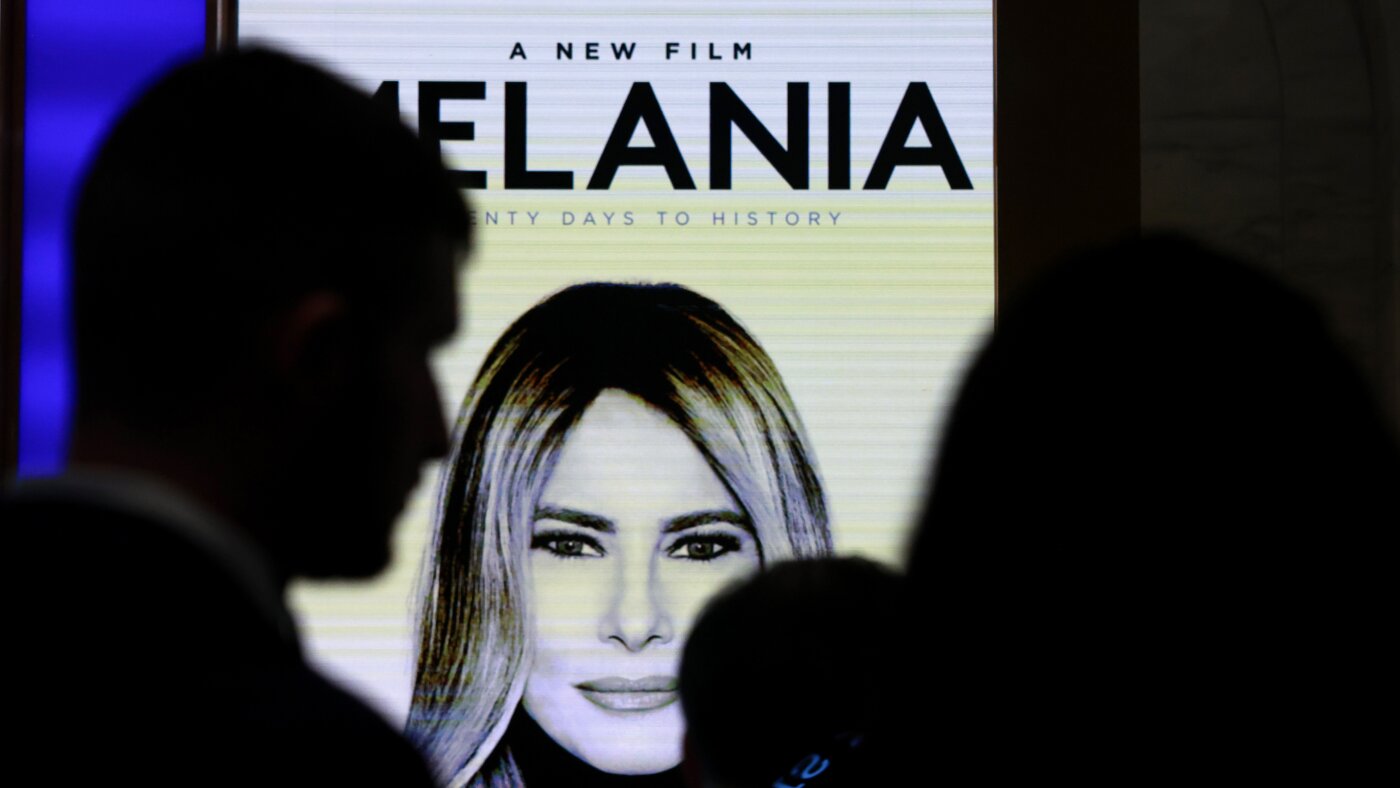 The 'Melania' documentary fared better than expected in movie theaters : NPR