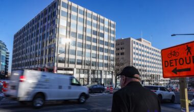 How empty offices are becoming homes : NPR