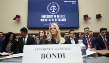 Pam Bondi testifies before House Judiciary Committee : NPR