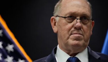 Trump border czar Homan says 'small' security force to stay in Minnesota : NPR