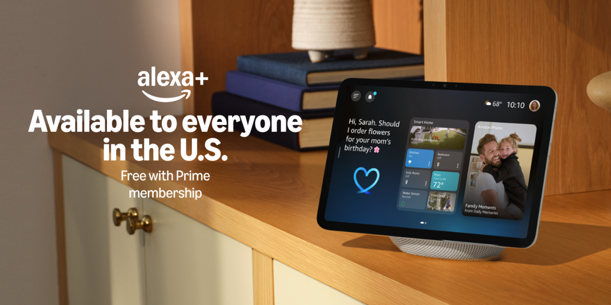 Alexa+ now available to everyone in the US—and free for Prime members