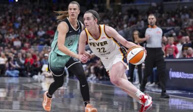 Fever star Caitlin Clark out at least 2 weeks with left quad strain