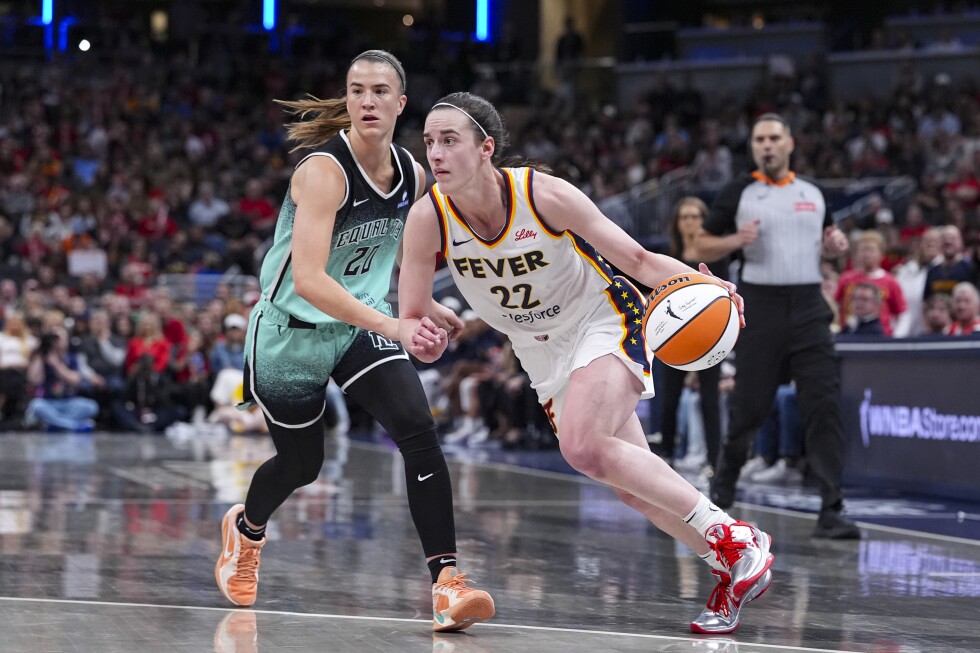 Fever star Caitlin Clark out at least 2 weeks with left quad strain