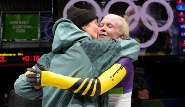 Valentine's Day is celebrated different at the Winter Olympics