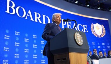 Trump says his Board of Peace has $5 billion in Gaza reconstruction pledges