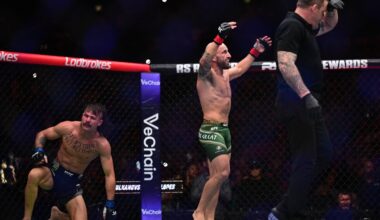 Alexander Volkanovski dominates Diego Lopes for unanimous decision win at UFC 325 in Australia