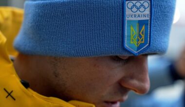 Ukraine's Vladyslav Heraskevych out of Winter Olympics over banned helmet honoring war dead