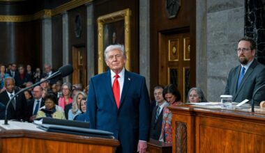 Live update: Trump delivers State of the Union address