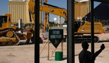 Foundation work on Athletics' stadium in Las Vegas completed as A's eye 2028 opening