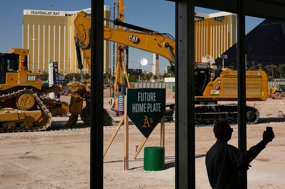 Foundation work on Athletics' stadium in Las Vegas completed as A's eye 2028 opening