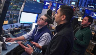 US stocks slip as AI fears keep rumbling and oil prices climb