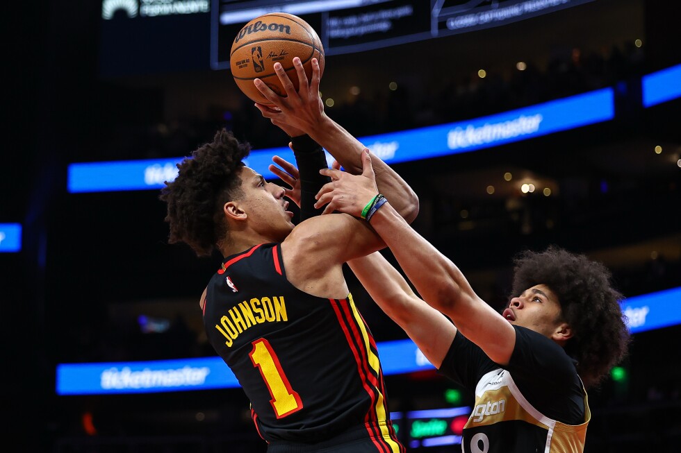 Hawks' Johnson, Alexander-Walker sidelined with injuries in against Wizards