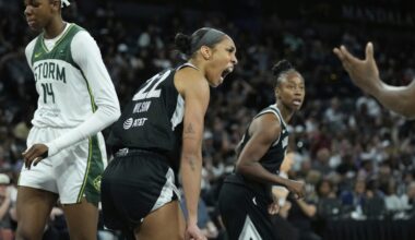 Aces' A'ja Wilson earns historic fourth WNBA MVP award
