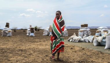 Photos show hunger and water scarcity as drought grips northern Kenya
