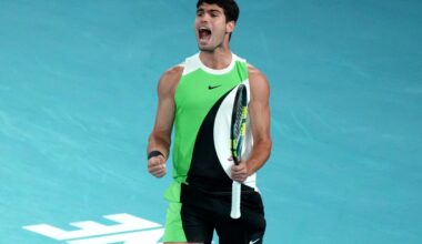 Australian Open: Carlos Alcaraz secures career Grand Slam with victory over Novak Djokovic