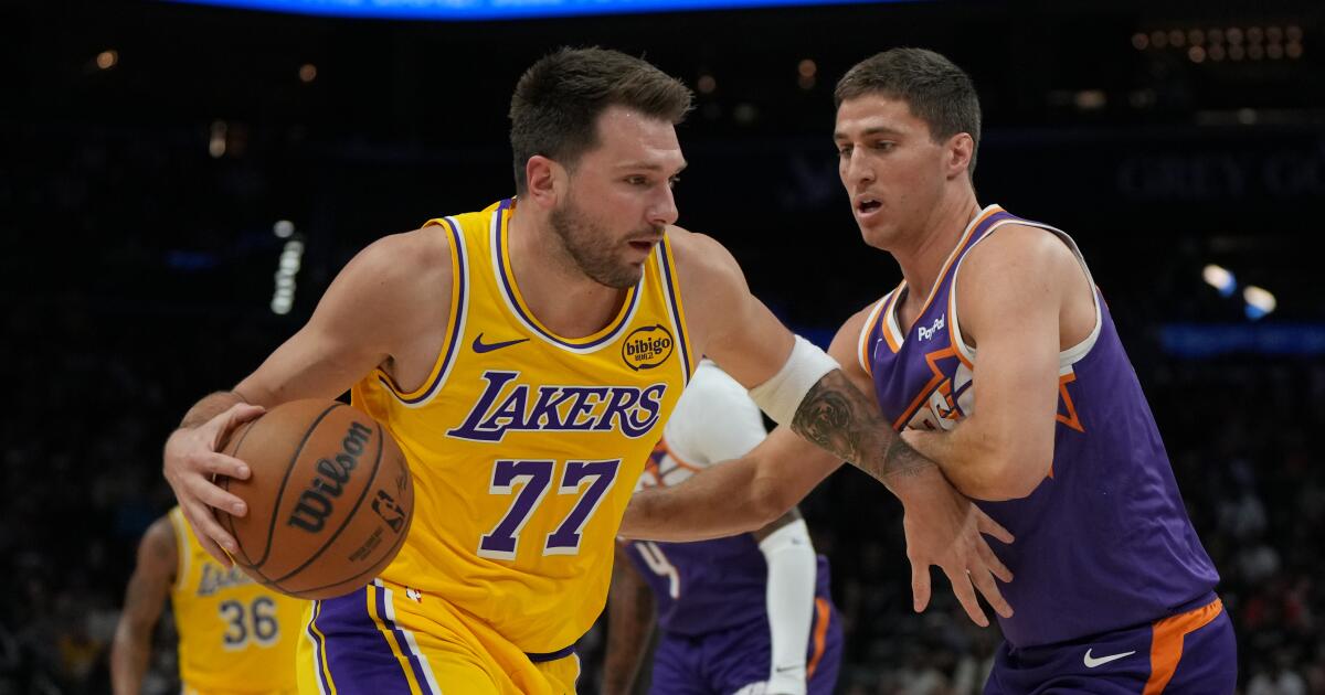 Luka Doncic and Lakers lose third straight on Royce O'Neale's three