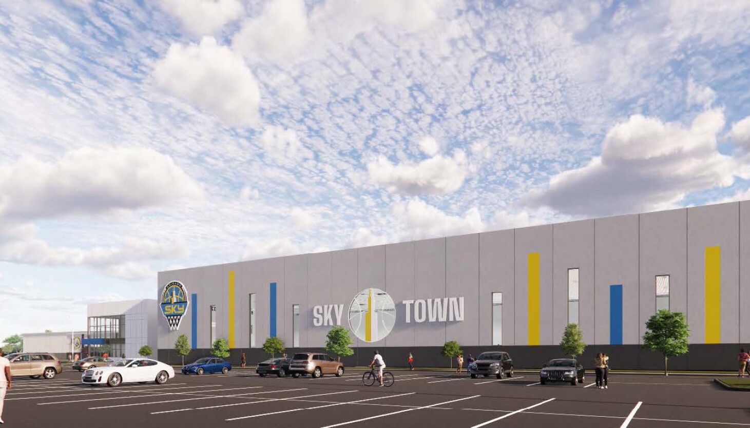 In the WNBA facilities race, Sky hold a momentary advantage