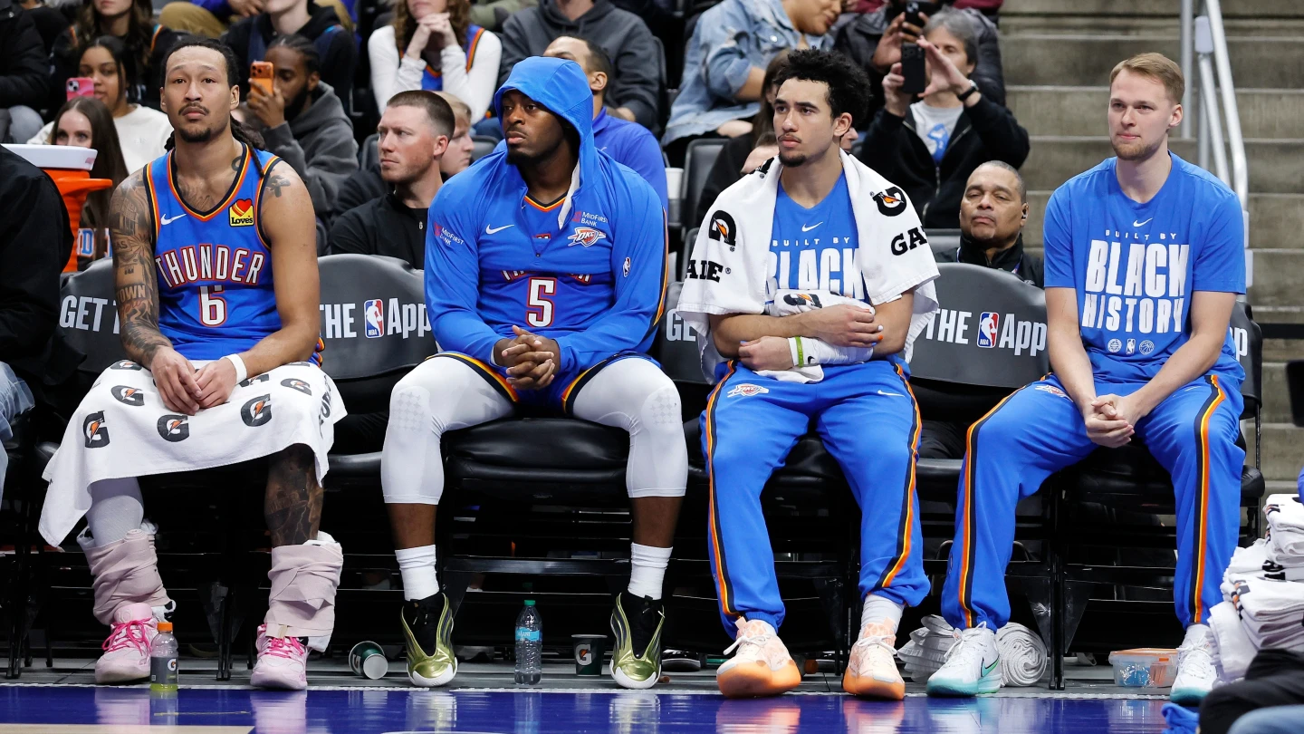 Thunder fall to East-leading Pistons despite Jaylin Williams’ career night