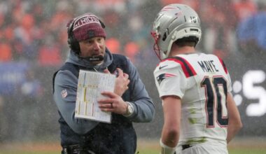 Mike Vrabel says knowing Drake Maye was special is a big reason he took the job