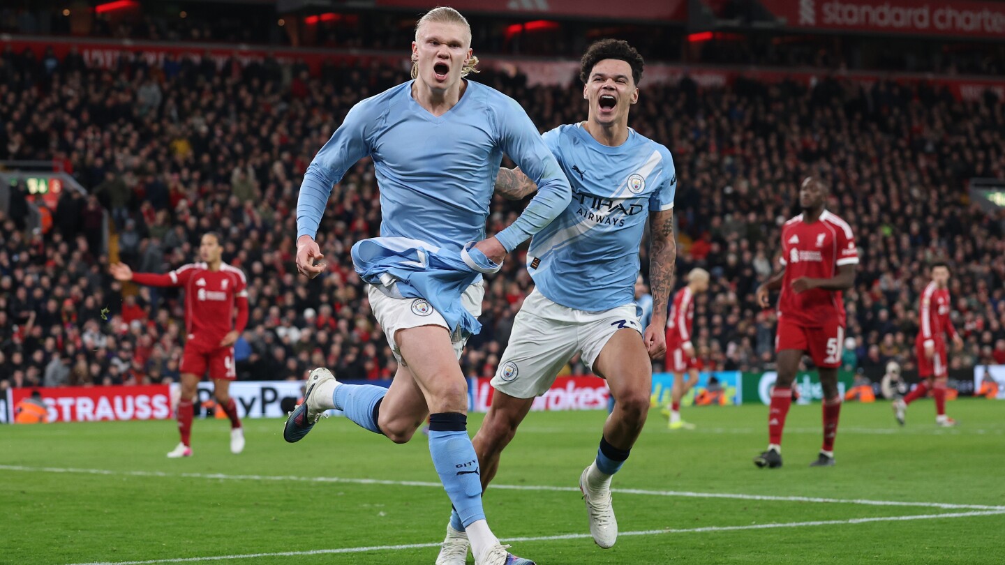 Liverpool 1-2 Manchester City: Haaland, Silva, Szoboszlai, and nine minutes that altered the title, top-five outlook