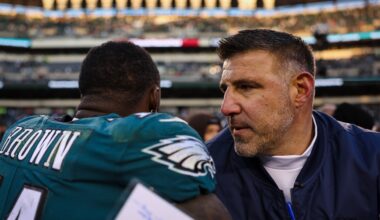 Mike Vrabel on A.J. Brown: We'll look at everything we can to add to the roster