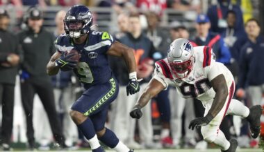 Report: Seahawks are "unlikely" to apply franchise tag to Super Bowl MVP Kenneth Walker III