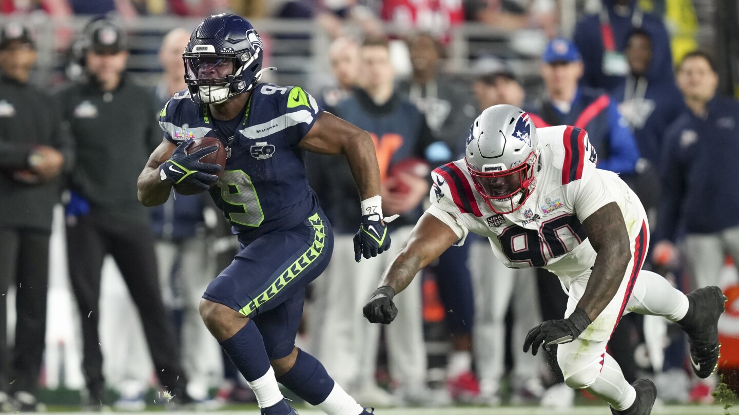 Report: Seahawks are "unlikely" to apply franchise tag to Super Bowl MVP Kenneth Walker III