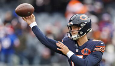 Bears have gotten calls about trading QB Tyson Bagent