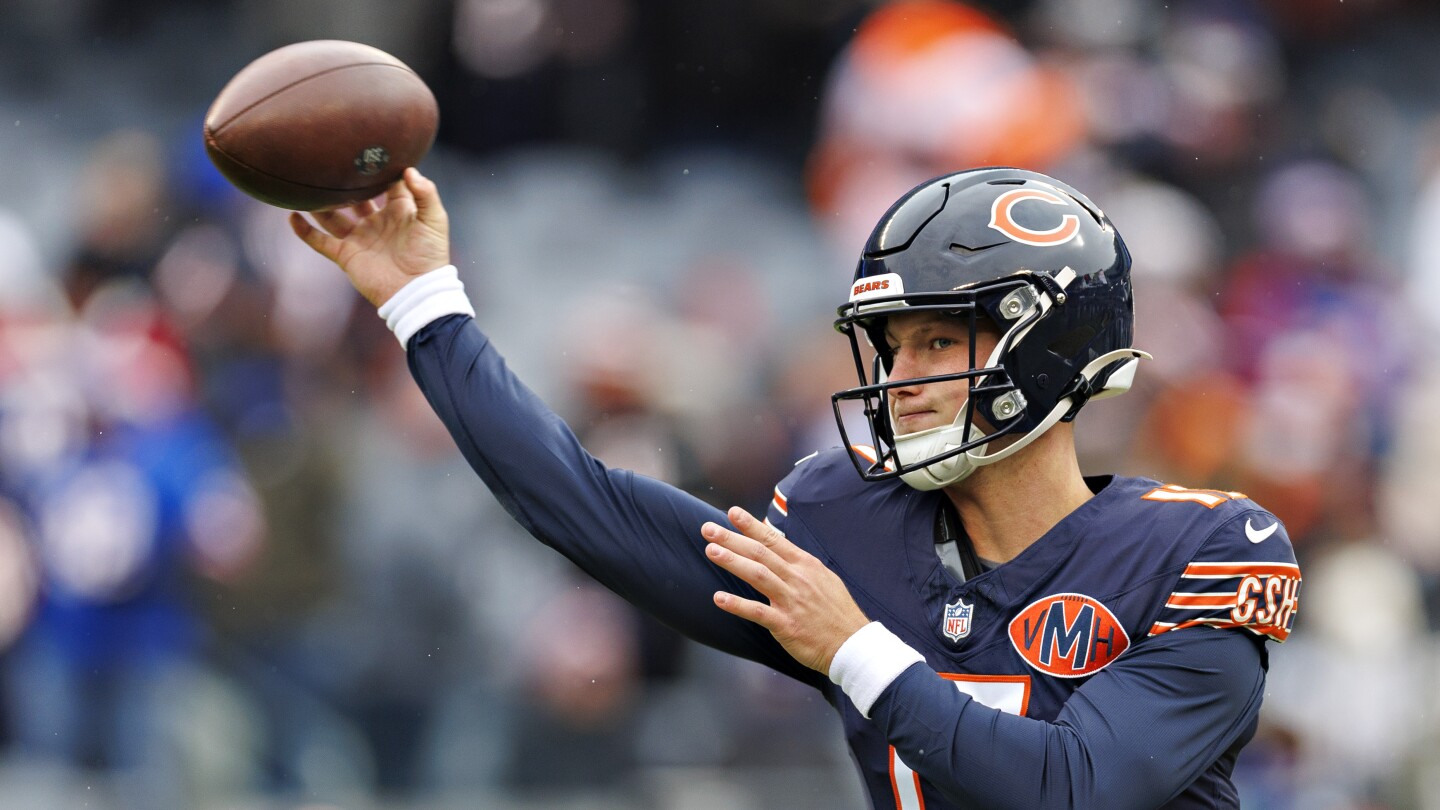 Bears have gotten calls about trading QB Tyson Bagent
