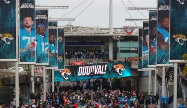 Jaguars to play two London games in 2026, Commanders will play one