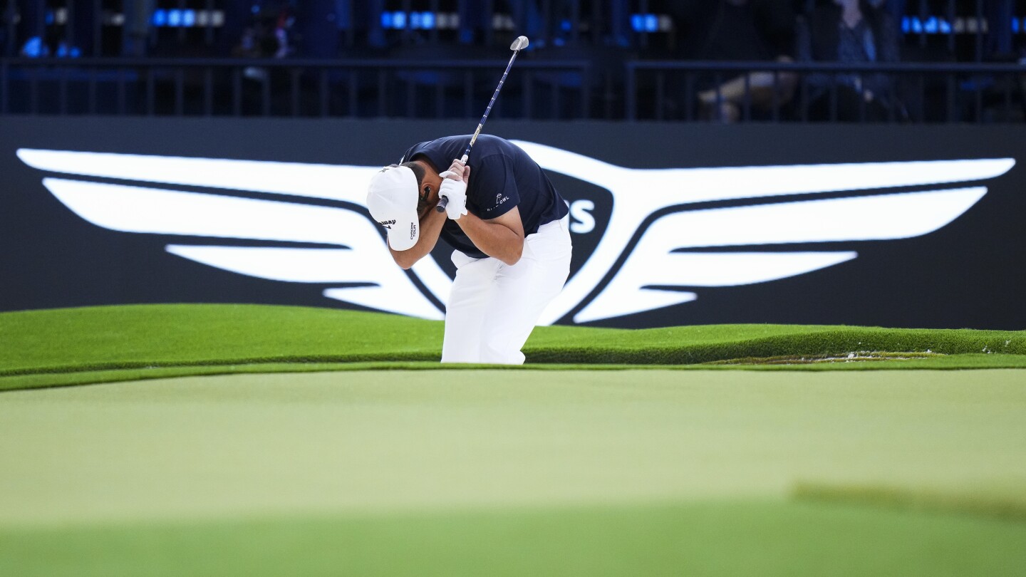 Xander Schauffele gets second chance in TGL match but can't make the most of it