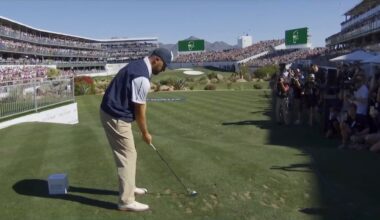 Travis Kelce ignites WM Phoenix Open crowd with brilliant tee shot, birdie putt on 16