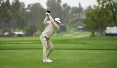 Viktor Hovland gaining driver confidence, still eyeing gap in new trees Riv's 15th