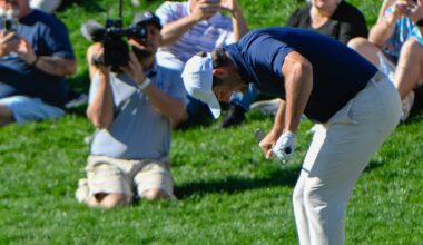 Scottie Scheffler frustrated and over par in Round 1 of WM Phoenix Open
