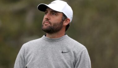 Scottie Scheffler unbothered as top-10 streak in jeopardy at Pebble Beach