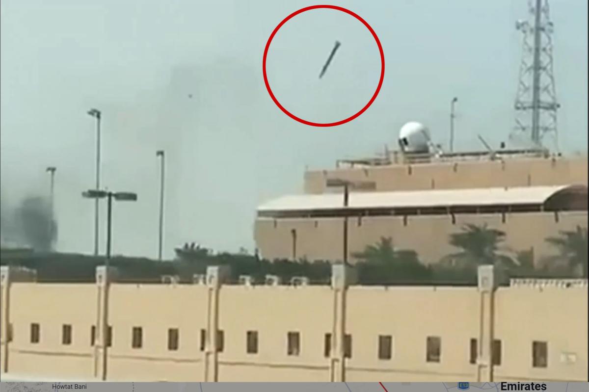 Iran strikes near US Navy base in Bahrain, harrowing video shows