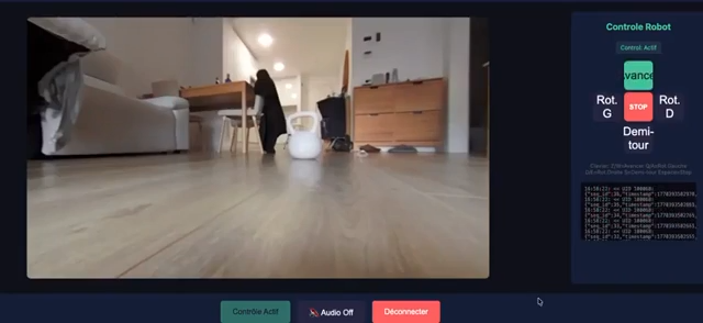 Azdoufal says he could remote-control robovacs and view live video over the internet.