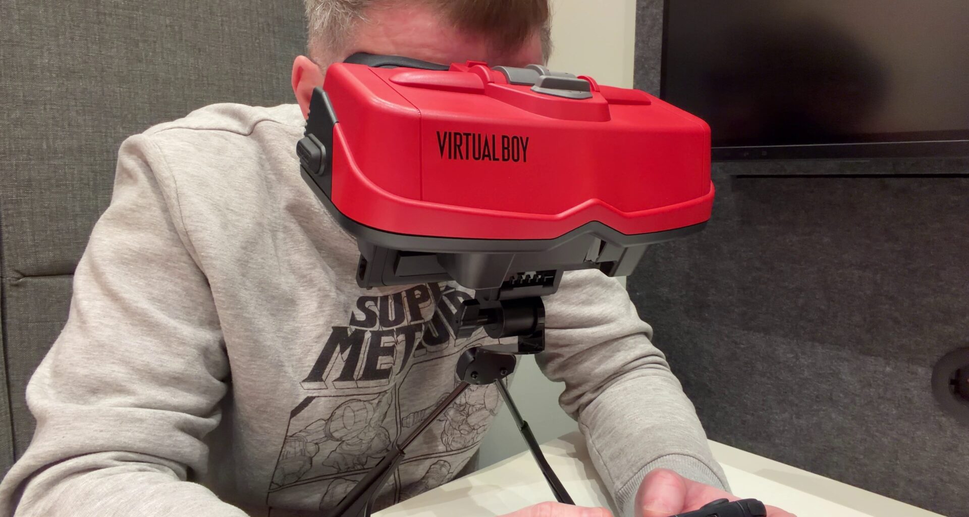 Confirmed: Switch’s Virtual Boy headset can play VR-supported Switch games including Breath of the Wild and Mario Odyssey