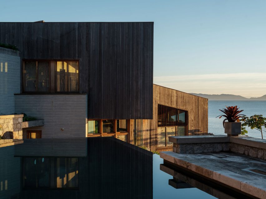 Brazilian waterfront home