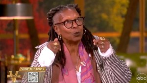 Whoopi Goldberg on "The View" (Credit: ABC)