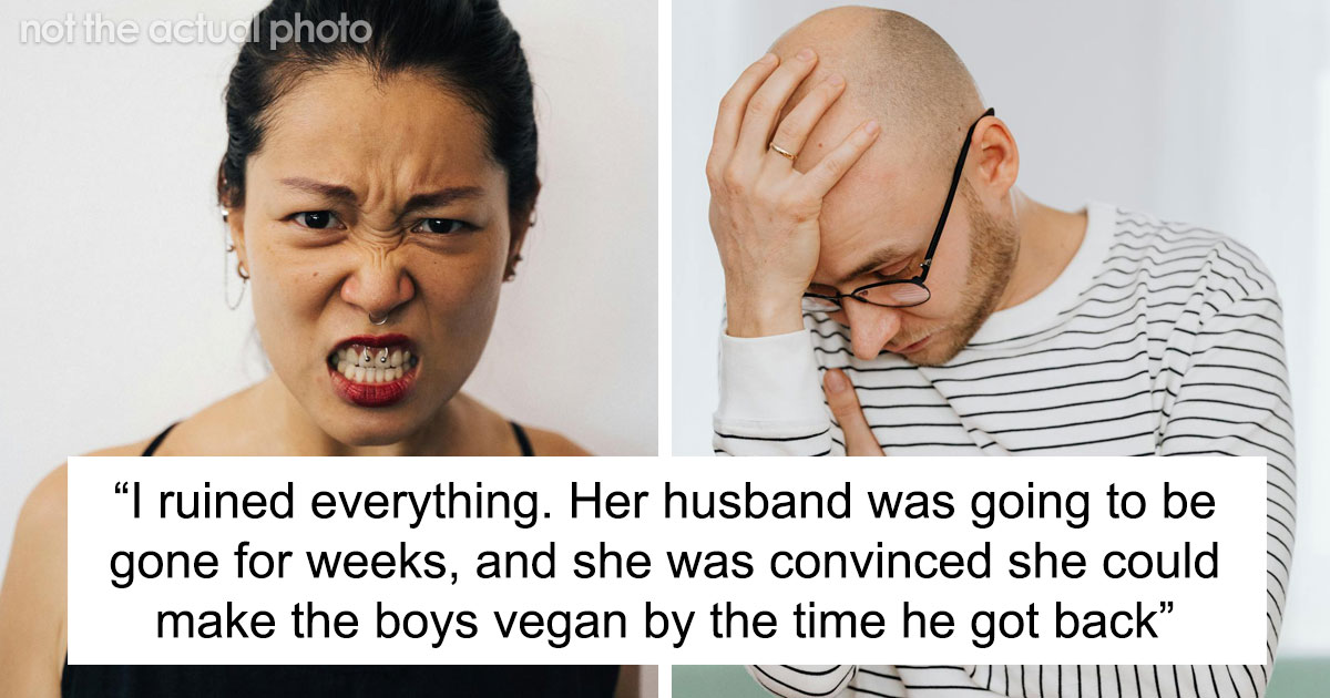 Woman Accuses Brother, Saying He “Ruined Everything In Her Life” After Her Vegan Meltdown