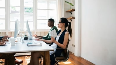 If you are seated for long hours, whatever workouts you do at the end of the day may not be productive. (Picture credit: Freepik)