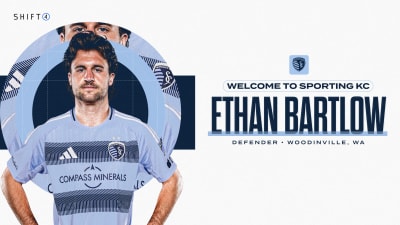 Sporting KC signs defender Ethan Bartlow as a free agent